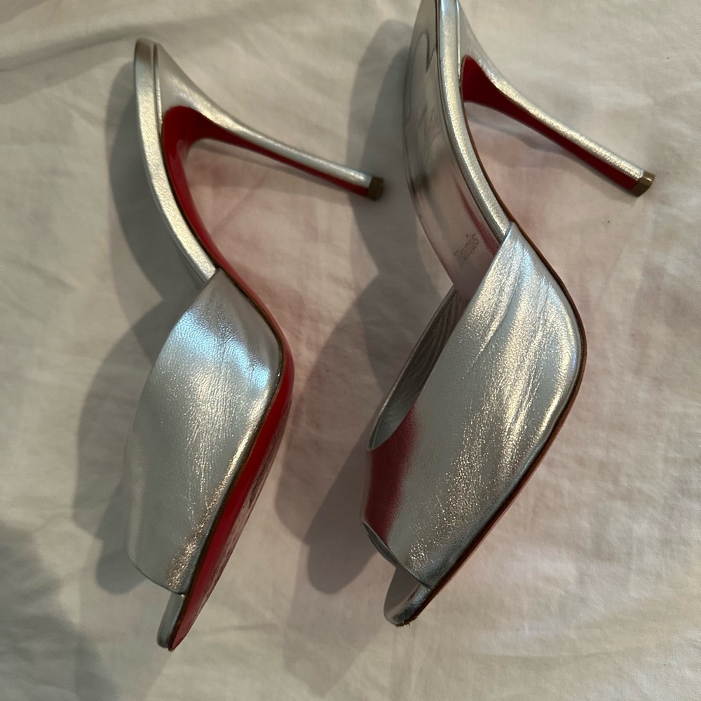 Christian Louboutin Silver Me Dolly - Picture 5 of 16